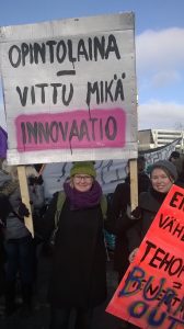 Innovaatioretoriikka ei voinut välttää.